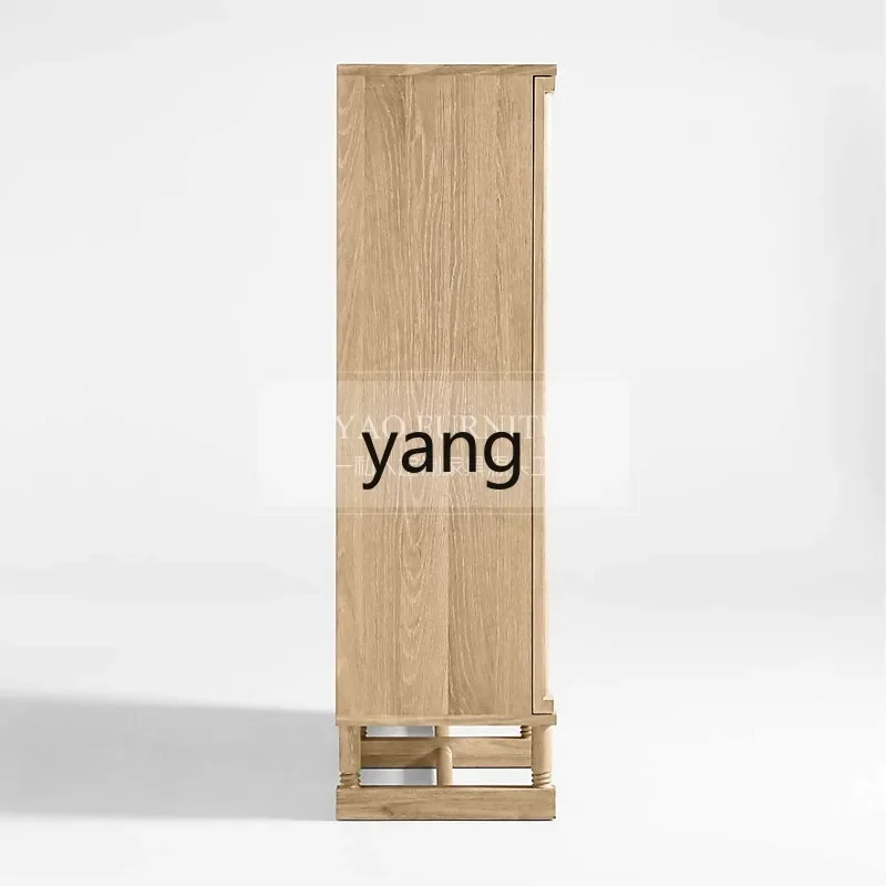 LTT wabi-sabi wind porch cabinet American neoclassical solid wood side cabinet living room locker
LTT wabi-sabi wind porch cabinet American neoclassical solid wood side cabinet living room locker