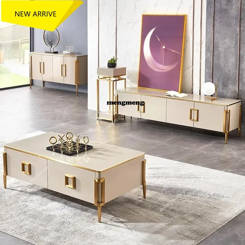 M138 Light luxury rock TV cabinet coffee table combination Nordic postmodern simple cabinet size living room solid wood furnitur
M138 Light luxury rock TV cabinet coffee table combination Nordic postmodern simple cabinet size living room solid wood furnitur