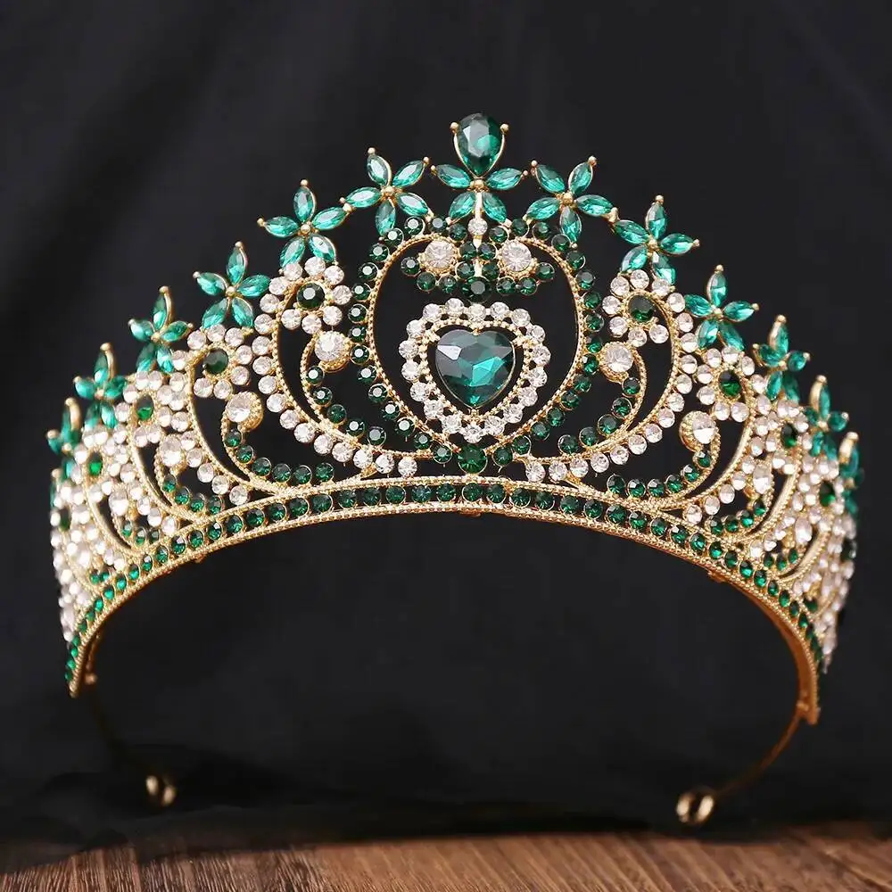 Сердце со стразами AB, золотые свадебные короны королевы для женщин, хрустальные диадемы для банкета, костюм для вечеринки, украшения для волос, аксессуары
Сердце со стразами AB, золотые свадебные короны королевы для женщин, хрустальные диадемы для банкета, костюм для вечеринки, украшения для волос, аксессуары