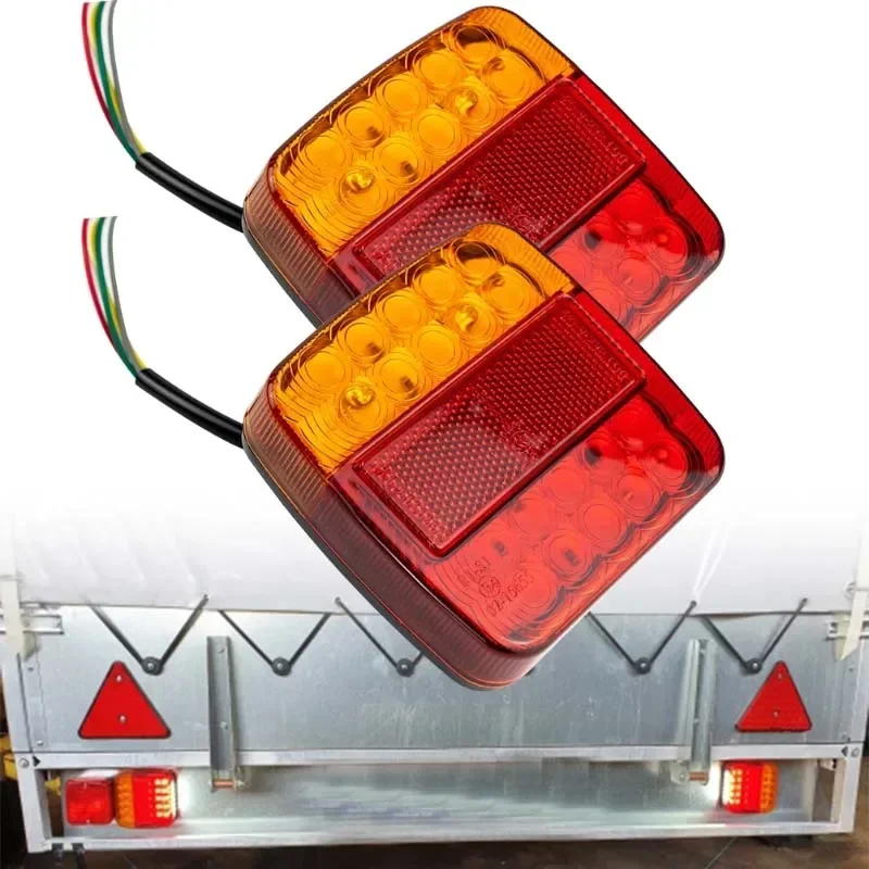 2Pcs Truck Rear Taillight Brake Stop Indicator Waterproof Reflector Lamp 12V Apply To Trailer Truck Car Accessories
2Pcs Truck Rear Taillight Brake Stop Indicator Waterproof Reflector Lamp 12V Apply To Trailer Truck Car Accessories