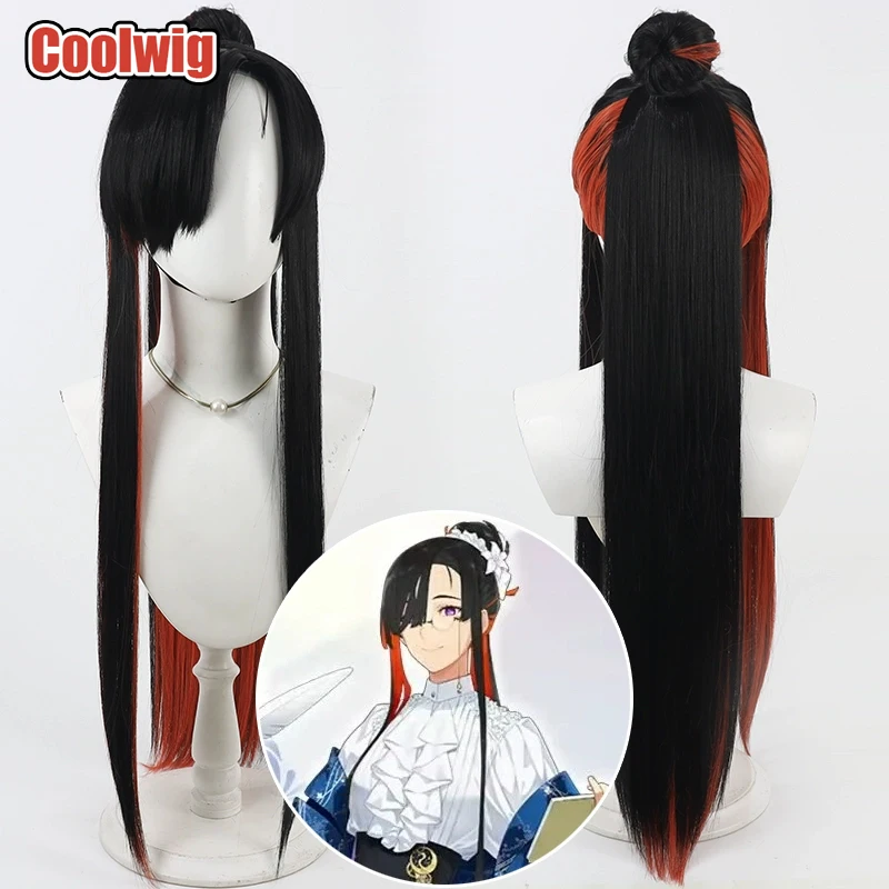 Coolwig Synthetic Hair Miss Crane Cosplay Wigs Game Fate FGO Miss Crane 100cm Long Straight Black Mixed Red Wig Heat Resistant
Coolwig Synthetic Hair Miss Crane Cosplay Wigs Game Fate FGO Miss Crane 100cm Long Straight Black Mixed Red Wig Heat Resistant