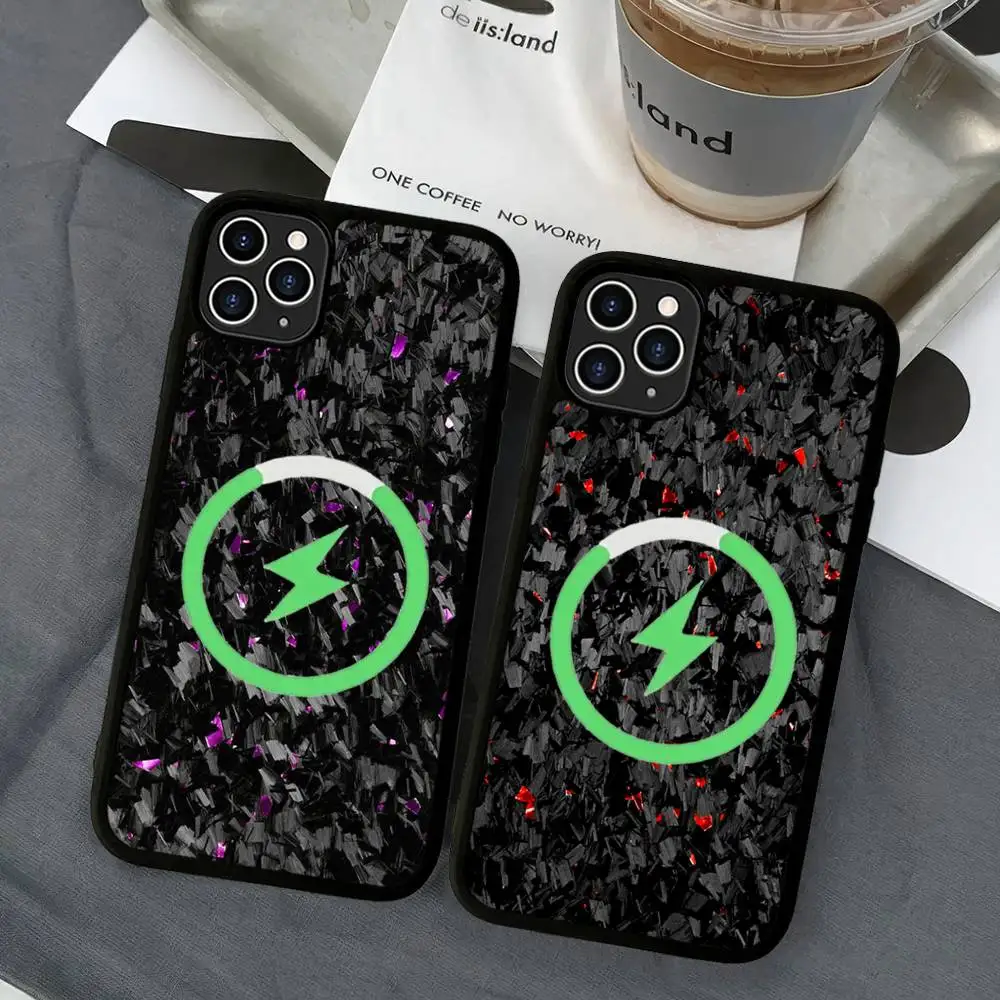 Forged Carbon Magnetic Wireless Phone Case For iPhone 17 16 15 14 Plus 13 12 11 Pro Max
Forged Carbon Magnetic Wireless Phone Case For iPhone 17 16 15 14 Plus 13 12 11 Pro Max