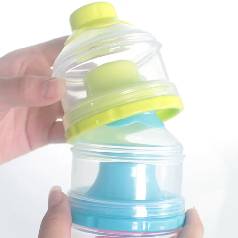 3 Layers Portable Food-Grade Formula Dispenser Milk Powder Container with Airtight Compartments for Outdoor Feeding
3 Layers Portable Food-Grade Formula Dispenser Milk Powder Container with Airtight Compartments for Outdoor Feeding