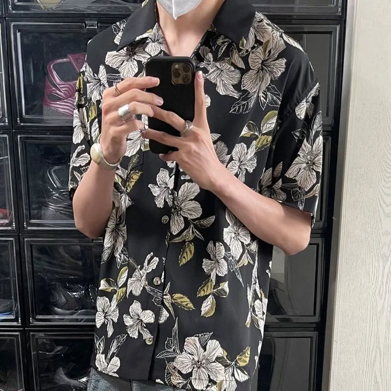 Men's Clothing Vintage Floral Print Cuban Collar Hawaiian Vacation Beach Shirt Summer Casual Streetwear Short Sleeve Loose Tops
Men's Clothing Vintage Floral Print Cuban Collar Hawaiian Vacation Beach Shirt Summer Casual Streetwear Short Sleeve Loose Tops