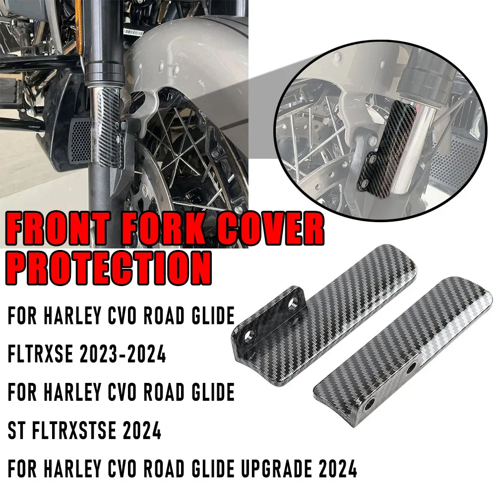 Front Fork Guard Lower Dust Protection Kits Road Glide Upgrade 2024 NEW Motorcycle For Harley CVO Road Glide FLTRXSE 2023-2024
Front Fork Guard Lower Dust Protection Kits Road Glide Upgrade 2024 NEW Motorcycle For Harley CVO Road Glide FLTRXSE 2023-2024