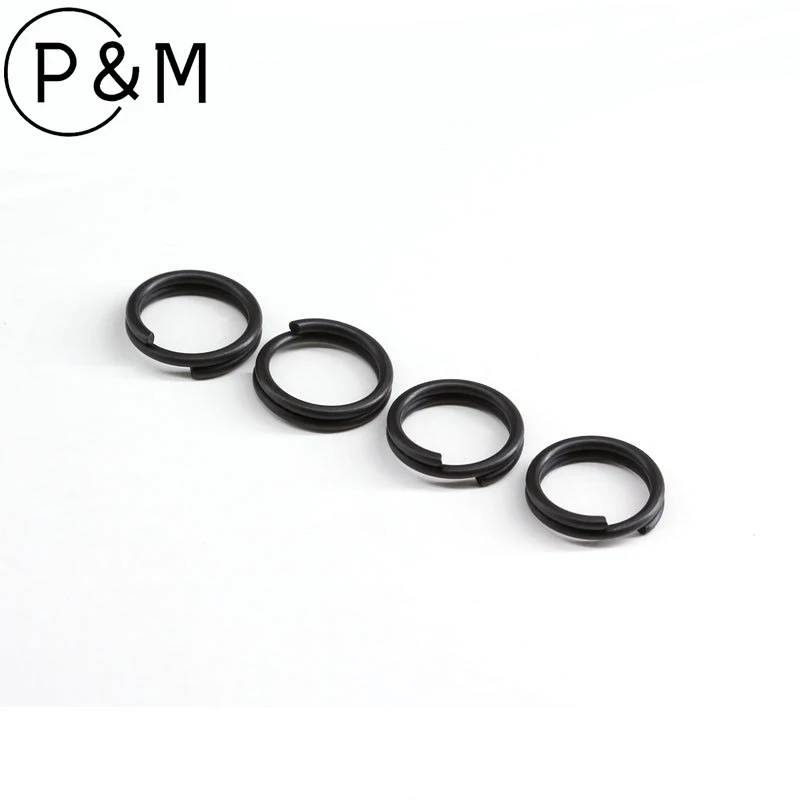 20 PCS Matte Black Double Split Ring Reinforced Lure Connector Carp Reservoir Sea Fishing Fishing Tackle Accessories
20 PCS Matte Black Double Split Ring Reinforced Lure Connector Carp Reservoir Sea Fishing Fishing Tackle Accessories