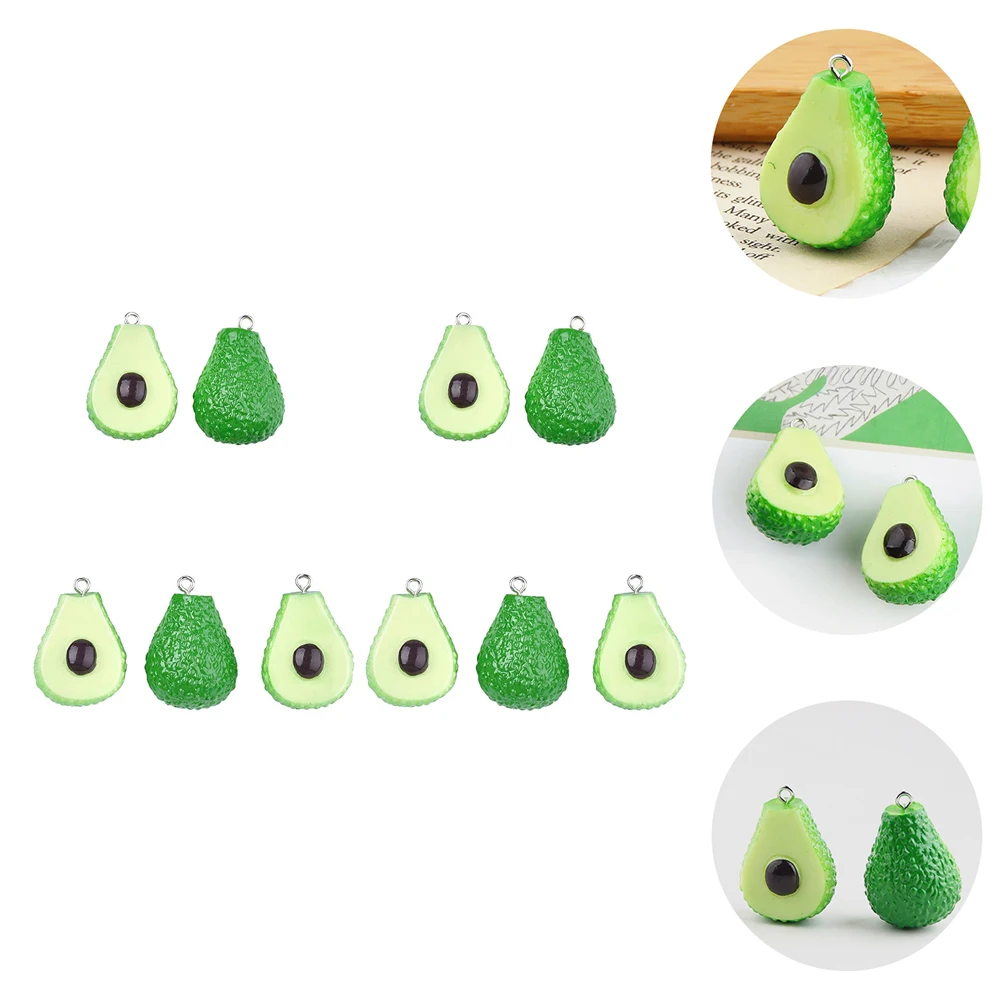 10 Pcs Resin Avocado Shape Earrings Decors Lightweight DIY Accessories Jewelry Supplies Pendant Bag Decor Necklace Charm
10 Pcs Resin Avocado Shape Earrings Decors Lightweight DIY Accessories Jewelry Supplies Pendant Bag Decor Necklace Charm