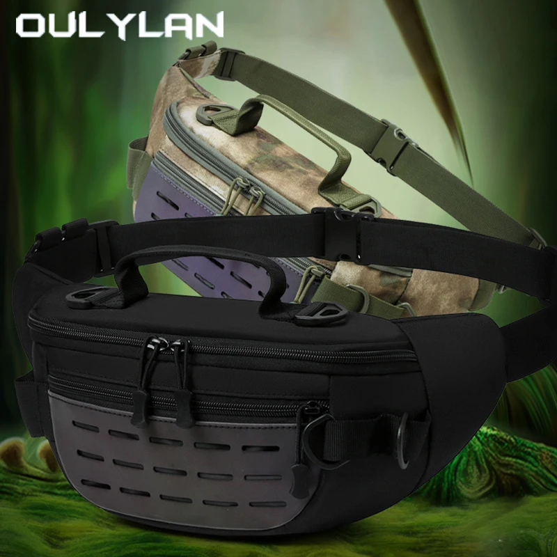Oulylan Tactical Reflective Stripe Waist Bag Men Camping Lightweight Fishing Backpack Outdoor Travel Climbing Storage Rucksack
Oulylan Tactical Reflective Stripe Waist Bag Men Camping Lightweight Fishing Backpack Outdoor Travel Climbing Storage Rucksack