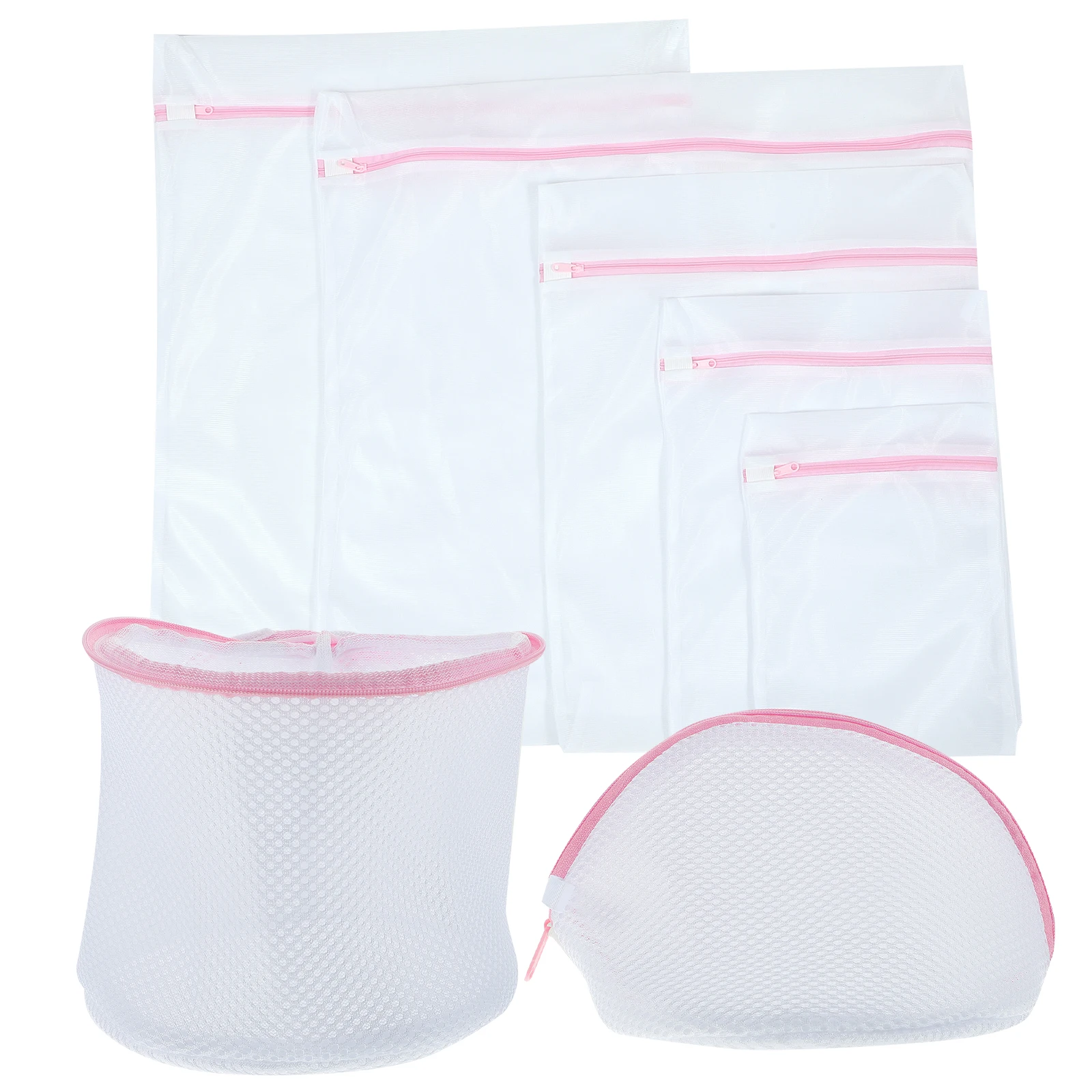7pcs Laundry Bag Set Washing Machine Organizer Lingerie Bra Underwear Delicates Travel Storage Polyester Reusable Safe
7pcs Laundry Bag Set Washing Machine Organizer Lingerie Bra Underwear Delicates Travel Storage Polyester Reusable Safe