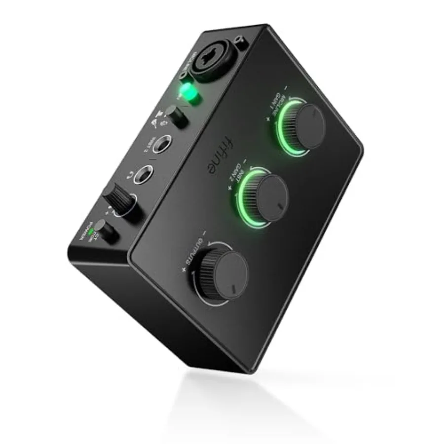 PC Audio Mixer for Recording Music USB Interface for Streaming and Podcasting with XLR Monitor 48V Phantom Power Gain Knob for
PC Audio Mixer for Recording Music USB Interface for Streaming and Podcasting with XLR Monitor 48V Phantom Power Gain Knob for