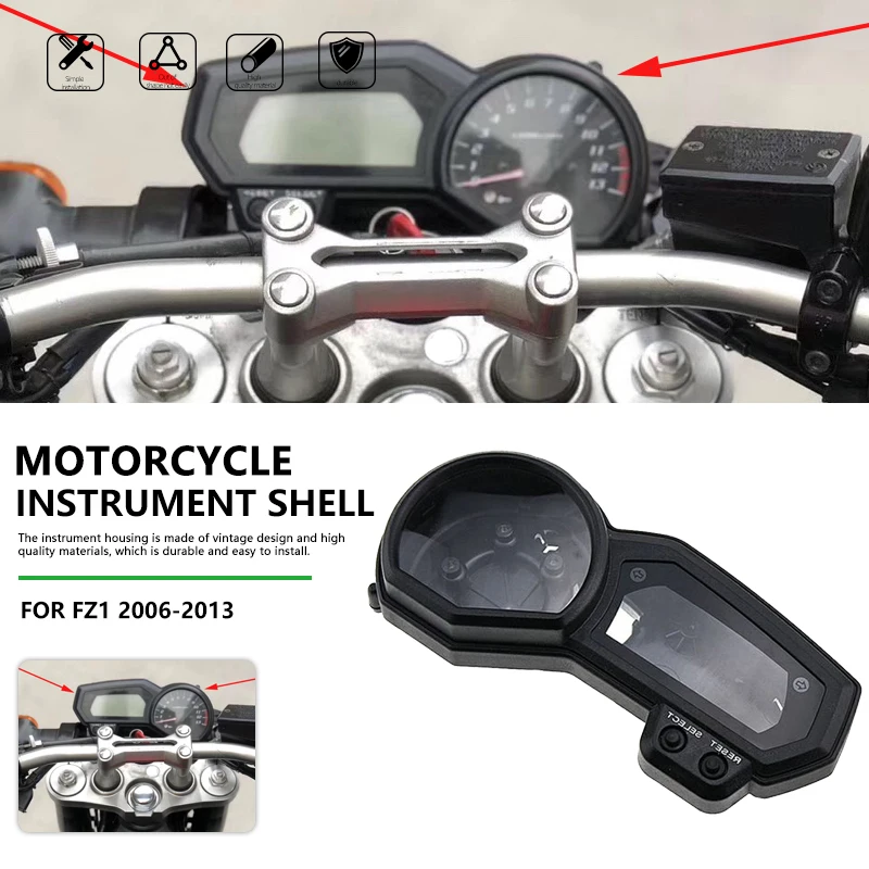 Мотоцикл для Yamaha FZ1 FZ1N FZ1S FZ6 FZ6N 2006-2013 2012 2011 2010 2009, коробка спидометра, одометр, тахометр, крышка коробки
Мотоцикл для Yamaha FZ1 FZ1N FZ1S FZ6 FZ6N 2006-2013 2012 2011 2010 2009, коробка спидометра, одометр, тахометр, крышка коробки