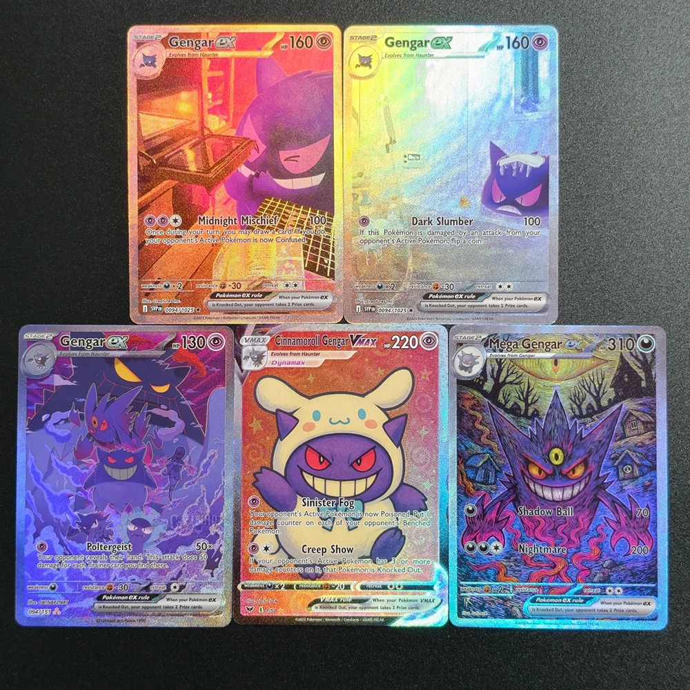 2026 DIY Texture Pokemon TCG Gengar ex VMAX Cards Promo Gem Collectible Limited Edition Scarlet Violet Series Limited Edition
2026 DIY Texture Pokemon TCG Gengar ex VMAX Cards Promo Gem Collectible Limited Edition Scarlet Violet Series Limited Edition