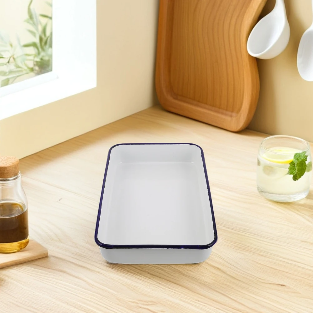 Enamel Baking Pan Tray Deep Plate Casserole Cooking Dishes for Oven Pans Chicken Roasting Trays
Enamel Baking Pan Tray Deep Plate Casserole Cooking Dishes for Oven Pans Chicken Roasting Trays