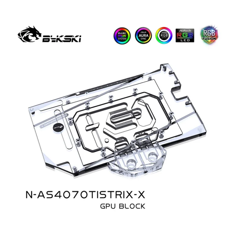 Водяной блок Bykski N-AS4070TISTRIX-X для видеокарты ASUS ROG STRIX GeForce RTX 4070 Ti 12G GAMING / радиатор водяного охлаждения
Водяной блок Bykski N-AS4070TISTRIX-X для видеокарты ASUS ROG STRIX GeForce RTX 4070 Ti 12G GAMING / радиатор водяного охлаждения