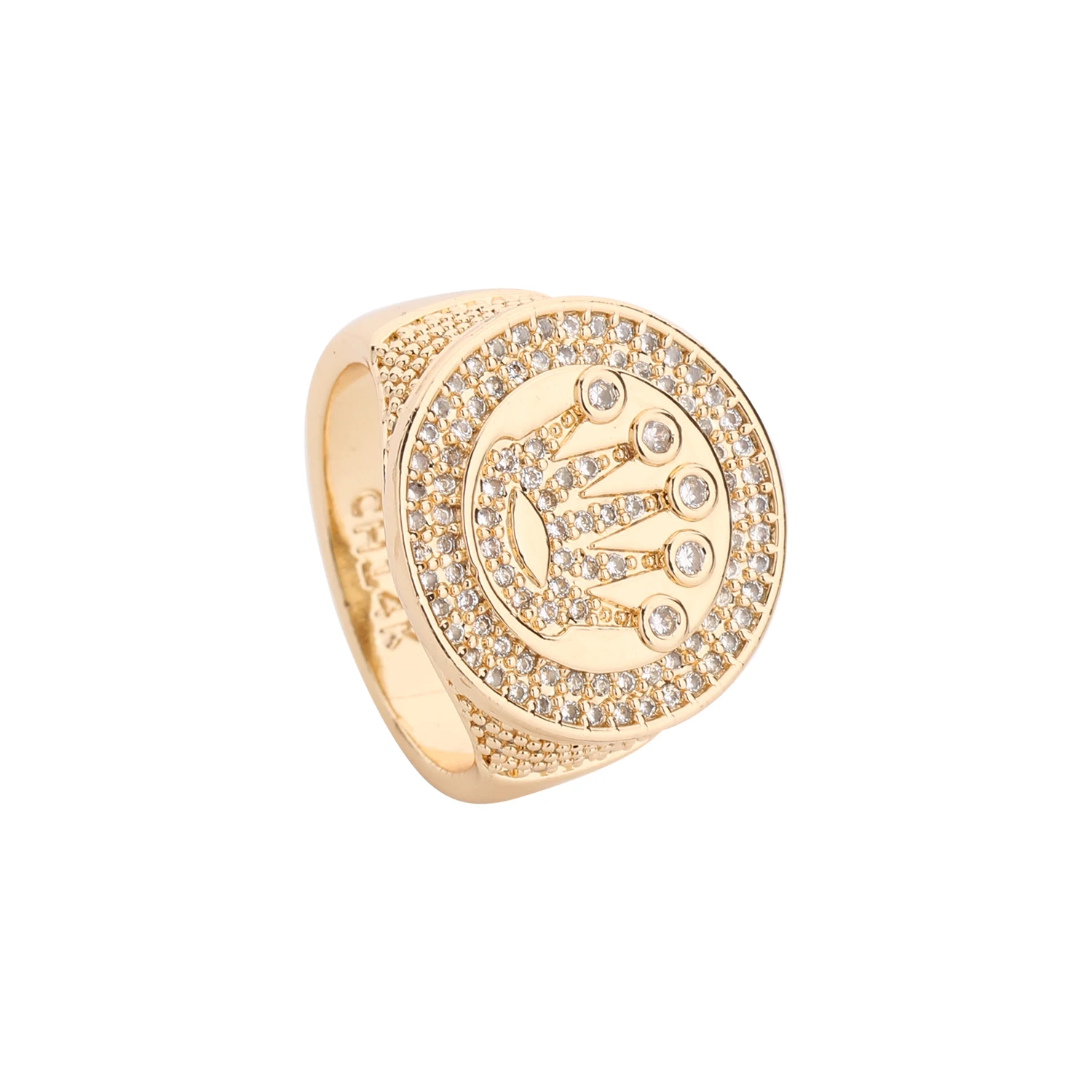 Free Shipping Item 14K Gold Plated Queen Crown Ring Women Jewelry Suitable for Jewelry Making Support Wholesale
Free Shipping Item 14K Gold Plated Queen Crown Ring Women Jewelry Suitable for Jewelry Making Support Wholesale