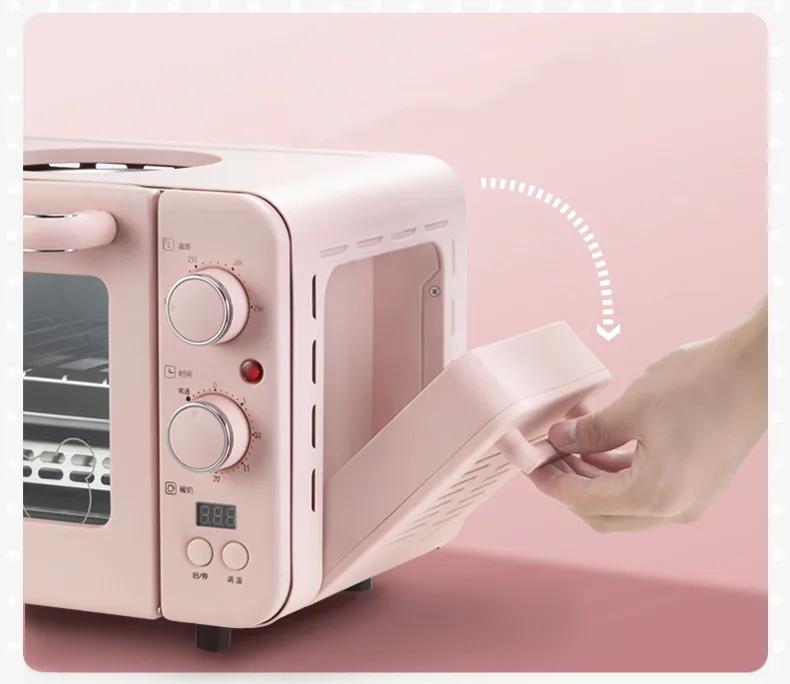 Breakfast Maker Home Toaster, 3 in 1 Breakfast Multipurpose Pink Bread Maker
Breakfast Maker Home Toaster, 3 in 1 Breakfast Multipurpose Pink Bread Maker