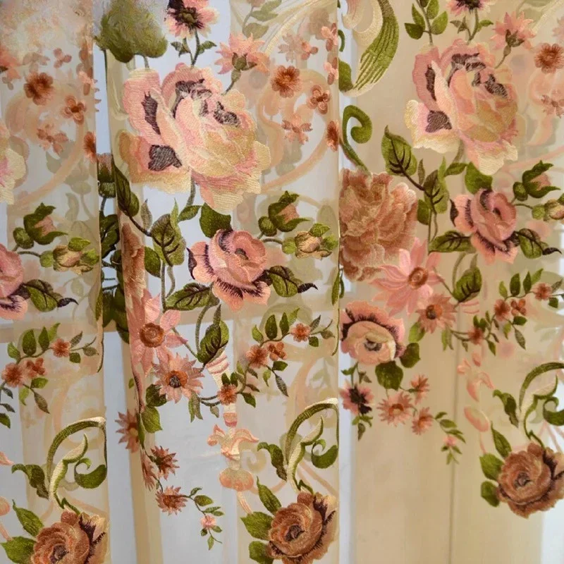 European Luxury Embroidery Jacquard Blackout Curtains For Living Room Bedroom Dining Hall Romantic Custom Size Grace Decor Tulle
European Luxury Embroidery Jacquard Blackout Curtains For Living Room Bedroom Dining Hall Romantic Custom Size Grace Decor Tulle