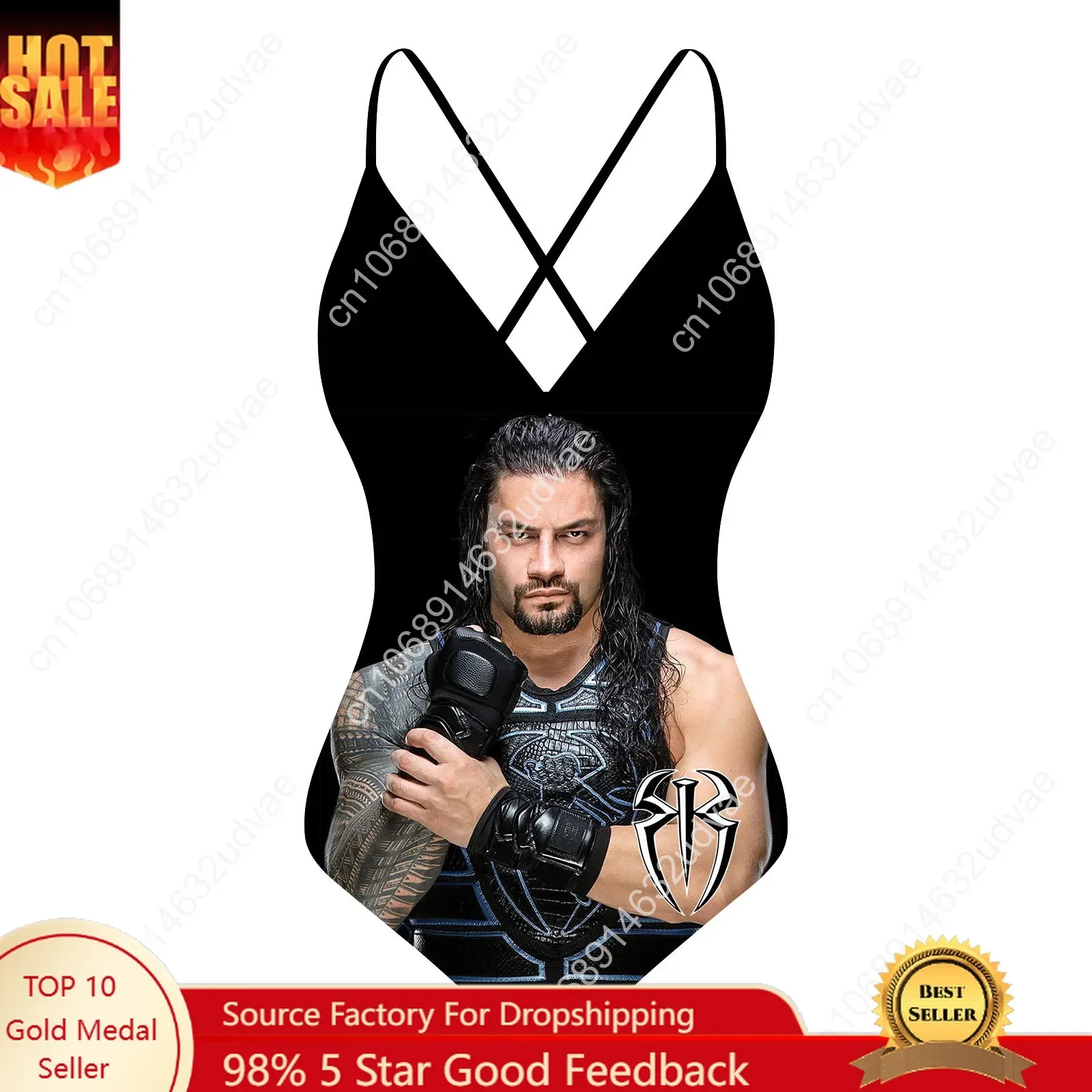 Roman Reigns V-neck Halter Back Swimsuit Womens Bathing Suits Personalized Bikini Pool Party Swimwear Custom Made Beachwear
Roman Reigns V-neck Halter Back Swimsuit Womens Bathing Suits Personalized Bikini Pool Party Swimwear Custom Made Beachwear