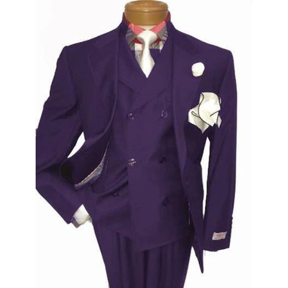 Classic Purple Men Suits Notch Collar 2 Pieces Jacket Pant High Quality Special Occasion Single Breasted Male Clothing Fashion
Classic Purple Men Suits Notch Collar 2 Pieces Jacket Pant High Quality Special Occasion Single Breasted Male Clothing Fashion