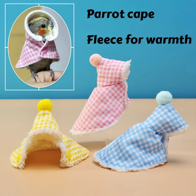 Cute Bird Costume Parrot Cloak Cosplay Photo Prop Bird Clothes for Budgerigar African Parakeet Cockatiel
Cute Bird Costume Parrot Cloak Cosplay Photo Prop Bird Clothes for Budgerigar African Parakeet Cockatiel