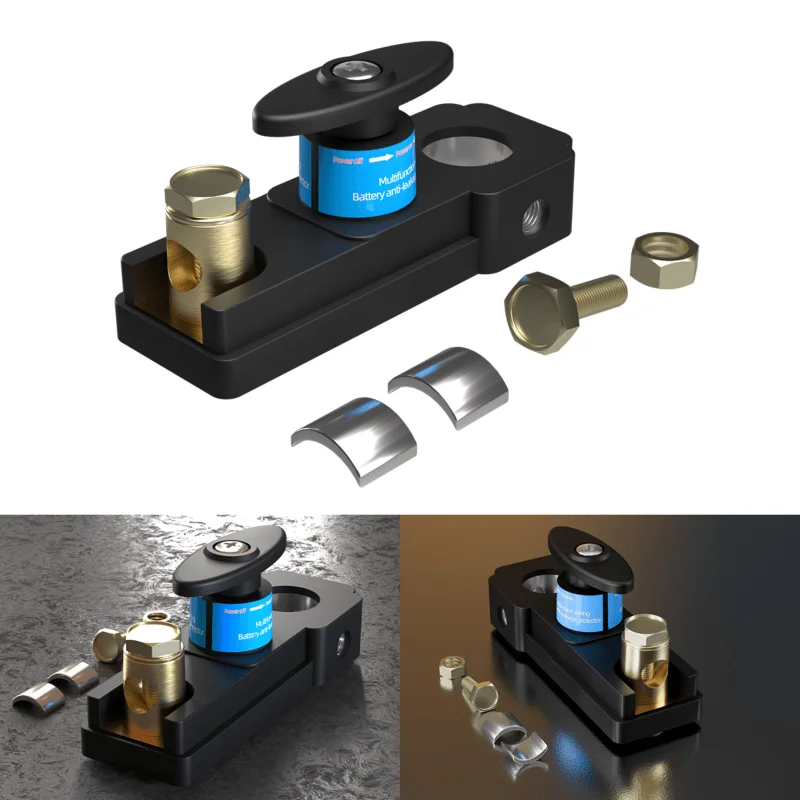 Car Battery Cut Off Switch Disconnect Automatic Circuit Breaker Anti-Leakage Switch Isolator For Cars Truck Parts 12V-24V
Car Battery Cut Off Switch Disconnect Automatic Circuit Breaker Anti-Leakage Switch Isolator For Cars Truck Parts 12V-24V