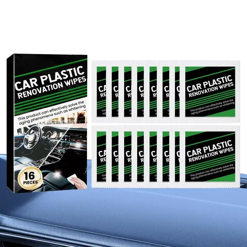 Auto Interior Cleaning Wipes 16pcs Powerful Car Cleaning Wipes Protective Multifunctional Cleaning Supplies For Seat Edge
Auto Interior Cleaning Wipes 16pcs Powerful Car Cleaning Wipes Protective Multifunctional Cleaning Supplies For Seat Edge