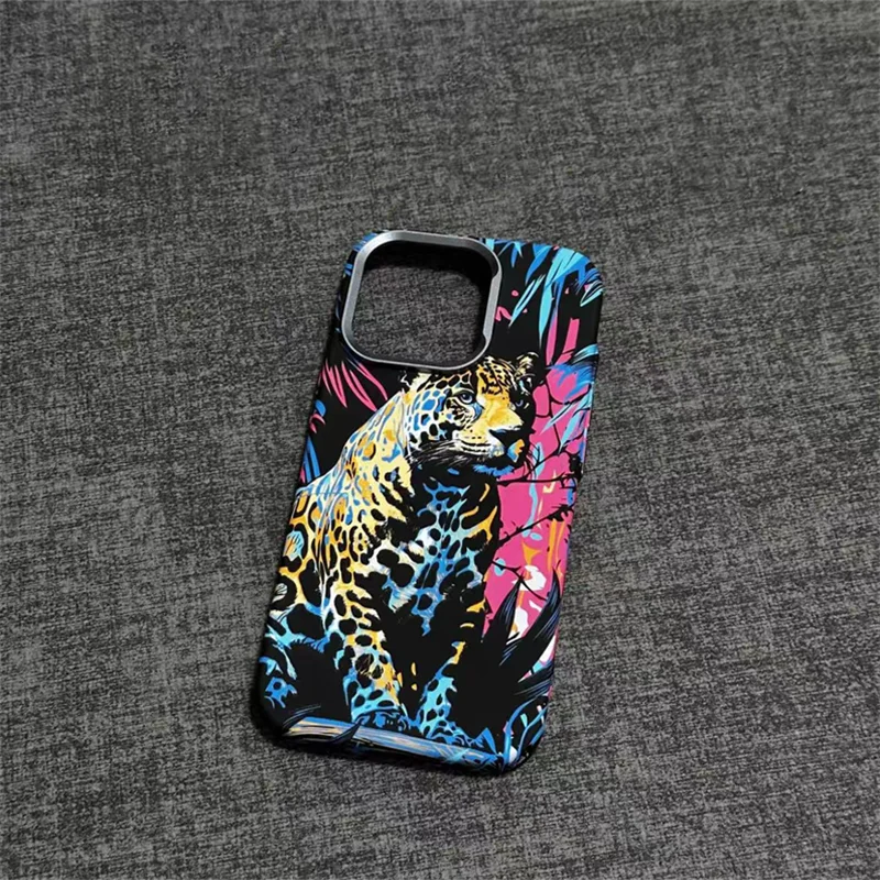 3D Relief Texture Pop Art Animal Style Phone Case For iPhone 16 15 14 13 Pro Max Wireless Charging Alloy Lens Hard MagSafe Cover
3D Relief Texture Pop Art Animal Style Phone Case For iPhone 16 15 14 13 Pro Max Wireless Charging Alloy Lens Hard MagSafe Cover