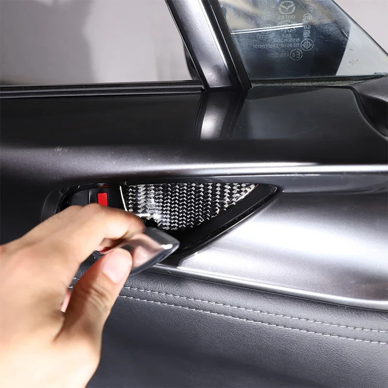 For Mazda MX-5 2016 2017 2018 2019 2020 2021 2022 2023 Soft Carbon Fiber Car Inside Door Bowl Cover Trim Sticker Car Accessories
For Mazda MX-5 2016 2017 2018 2019 2020 2021 2022 2023 Soft Carbon Fiber Car Inside Door Bowl Cover Trim Sticker Car Accessories
