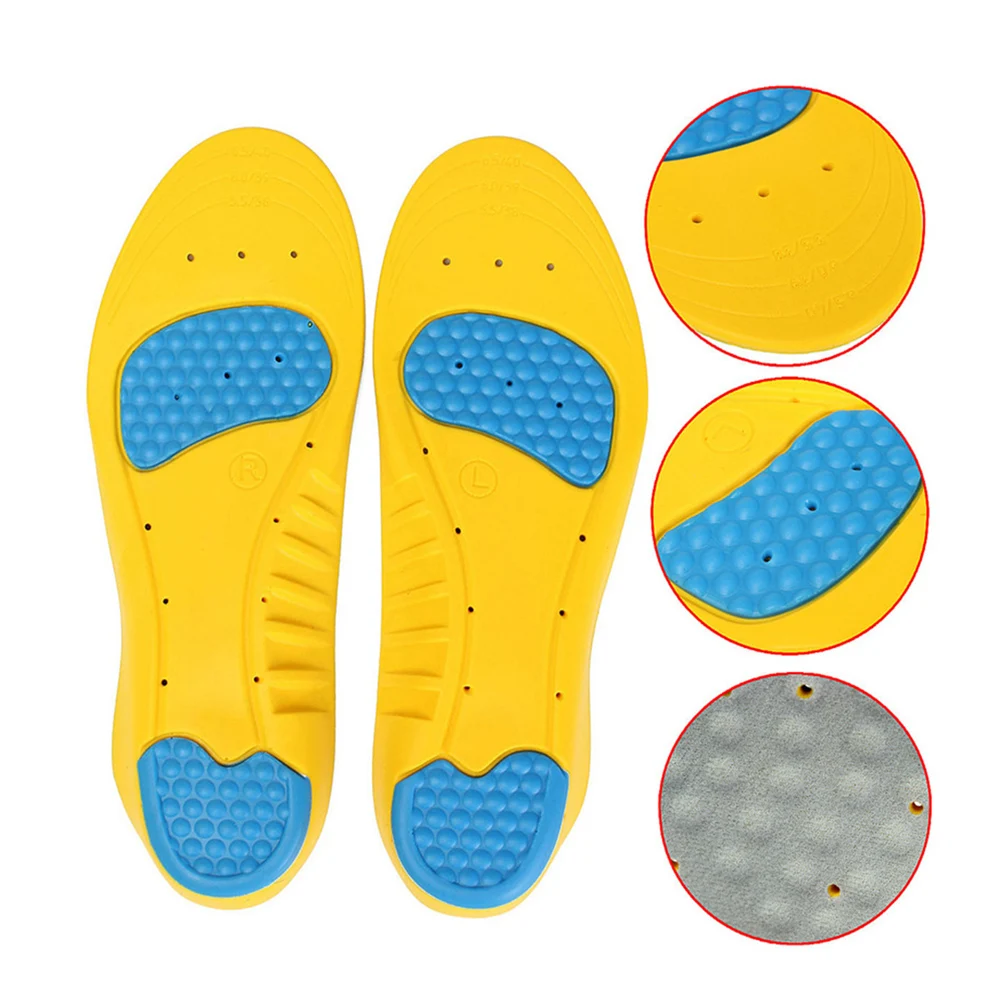 Pair Memory Orthotic Arch Support Insoles Size Breathable Comfortable Shoe Pads for Work Boots Jogging Running 
Pair Memory Orthotic Arch Support Insoles Size Breathable Comfortable Shoe Pads for Work Boots Jogging Running