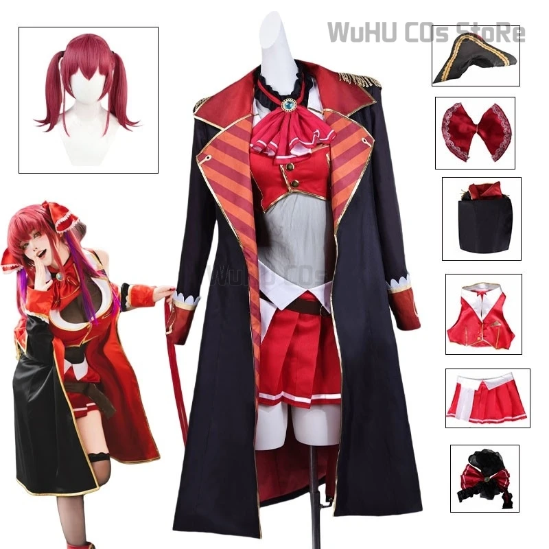 Houshou Marine Cosplay Costume Hololive Cosplay Costume Hololive Marine Skirt Coat Women Cosplay Costume Marine Wig Halloween
Houshou Marine Cosplay Costume Hololive Cosplay Costume Hololive Marine Skirt Coat Women Cosplay Costume Marine Wig Halloween