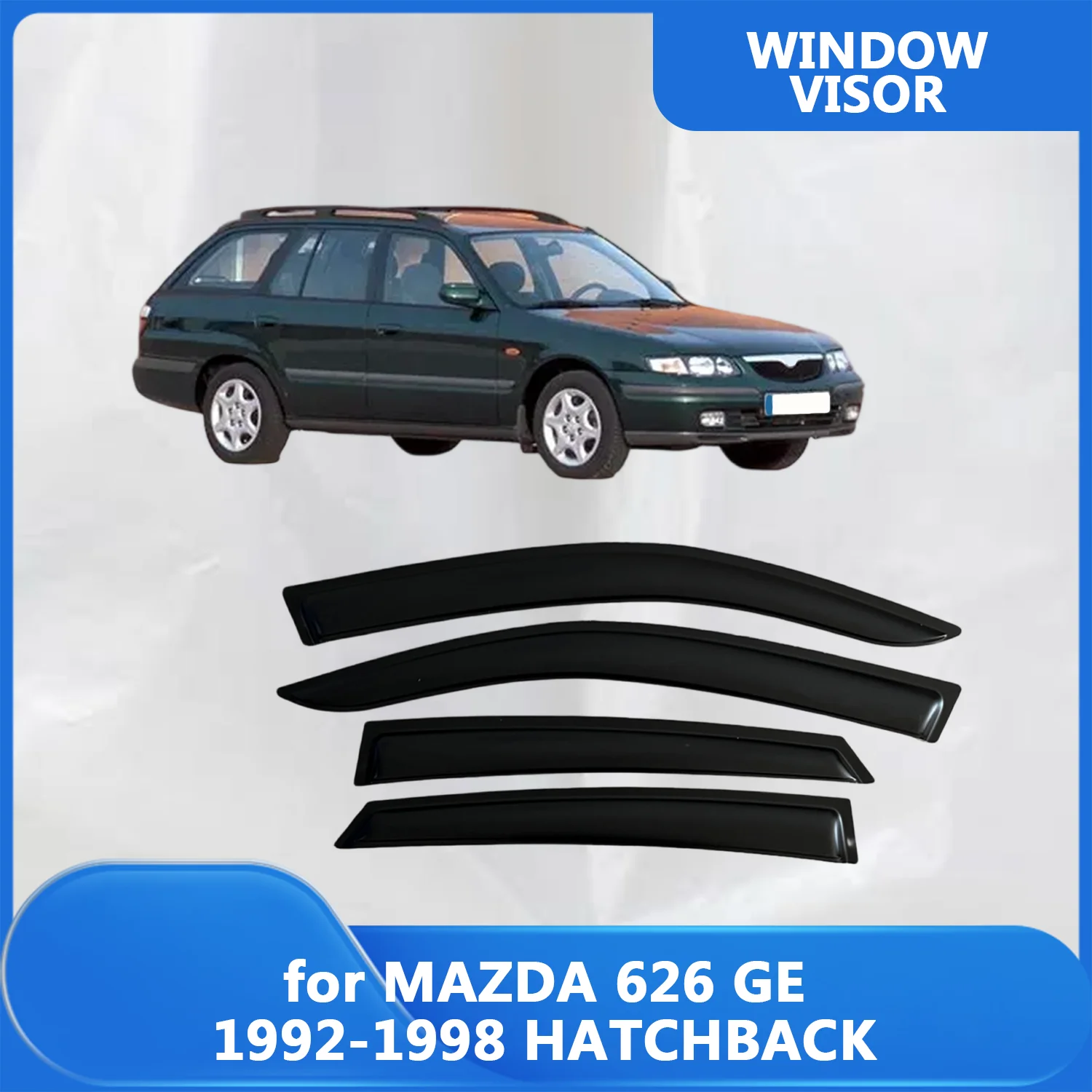 Оконный козырек для MAZDA 626 GE 1992 1993 1994 1995 1996 1997 1998 HATCHBACK, ветровые дефлекторы, защита от дождя, дверной козырек, вентиляционное отверстие
Оконный козырек для MAZDA 626 GE 1992 1993 1994 1995 1996 1997 1998 HATCHBACK, ветровые дефлекторы, защита от дождя, дверной козырек, вентиляционное отверстие