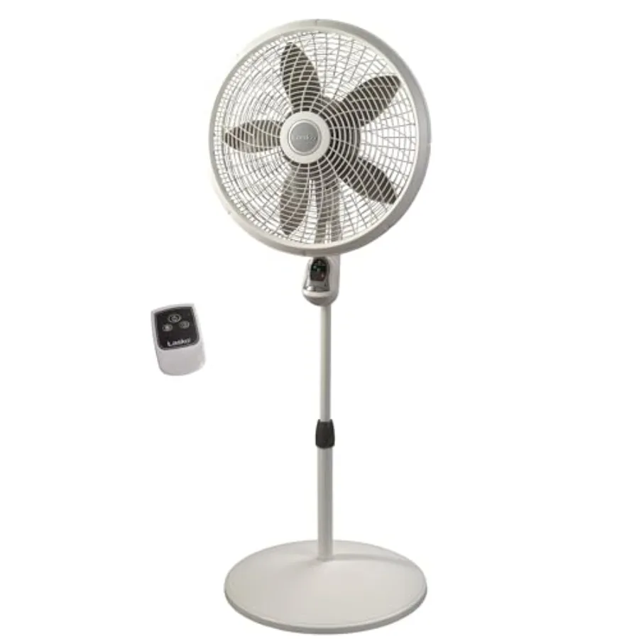 Cyclone Pedestal Fan for Bedroom Kitchen Office Living Room, ABS Plastic, White, Adjustable Height Remote Control Timer 3 Speed
Cyclone Pedestal Fan for Bedroom Kitchen Office Living Room, ABS Plastic, White, Adjustable Height Remote Control Timer 3 Speed