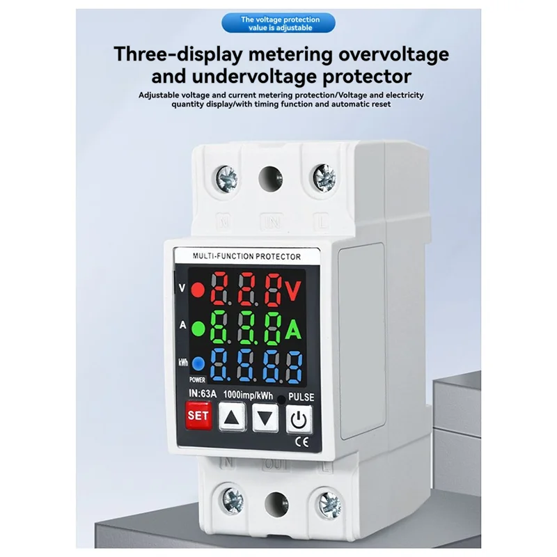 A91P Overvoltage Undervoltage Protector Relay Protector For Protection Against Overvoltage, Overcurrent And Undervoltage
A91P Overvoltage Undervoltage Protector Relay Protector For Protection Against Overvoltage, Overcurrent And Undervoltage