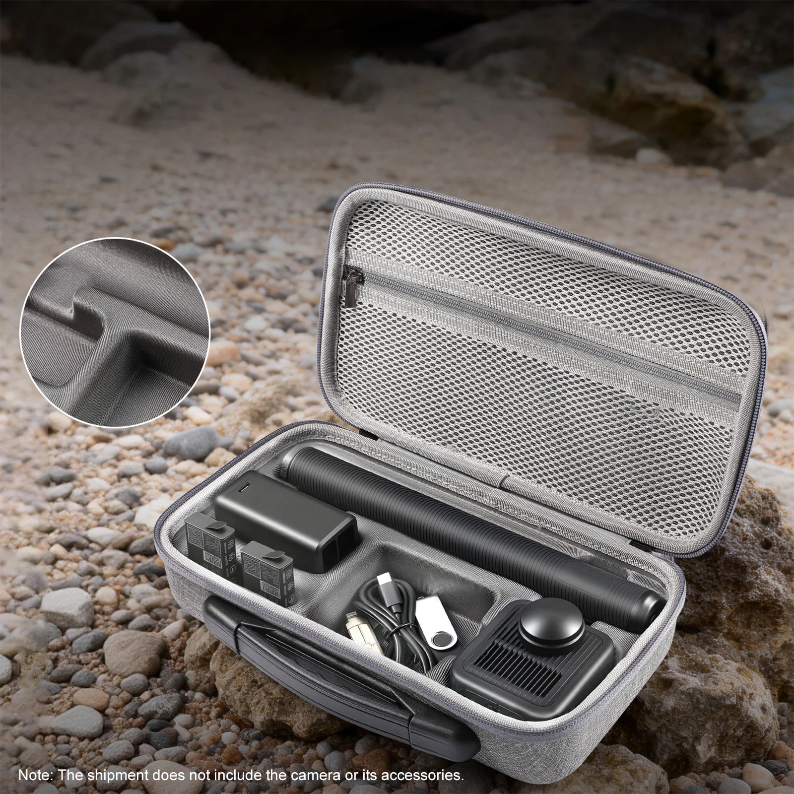 Carrying Case for GoPro MAX 2 Accessories Travel Bag Camera Organizer Bag for GoPro Max2 Dual Battery Charger Extension Pole
Carrying Case for GoPro MAX 2 Accessories Travel Bag Camera Organizer Bag for GoPro Max2 Dual Battery Charger Extension Pole
