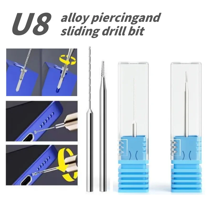 U8 Stripped Screw Extractor Set for Phone Repair Easy Remove Damaged Screws Without Damage Frame