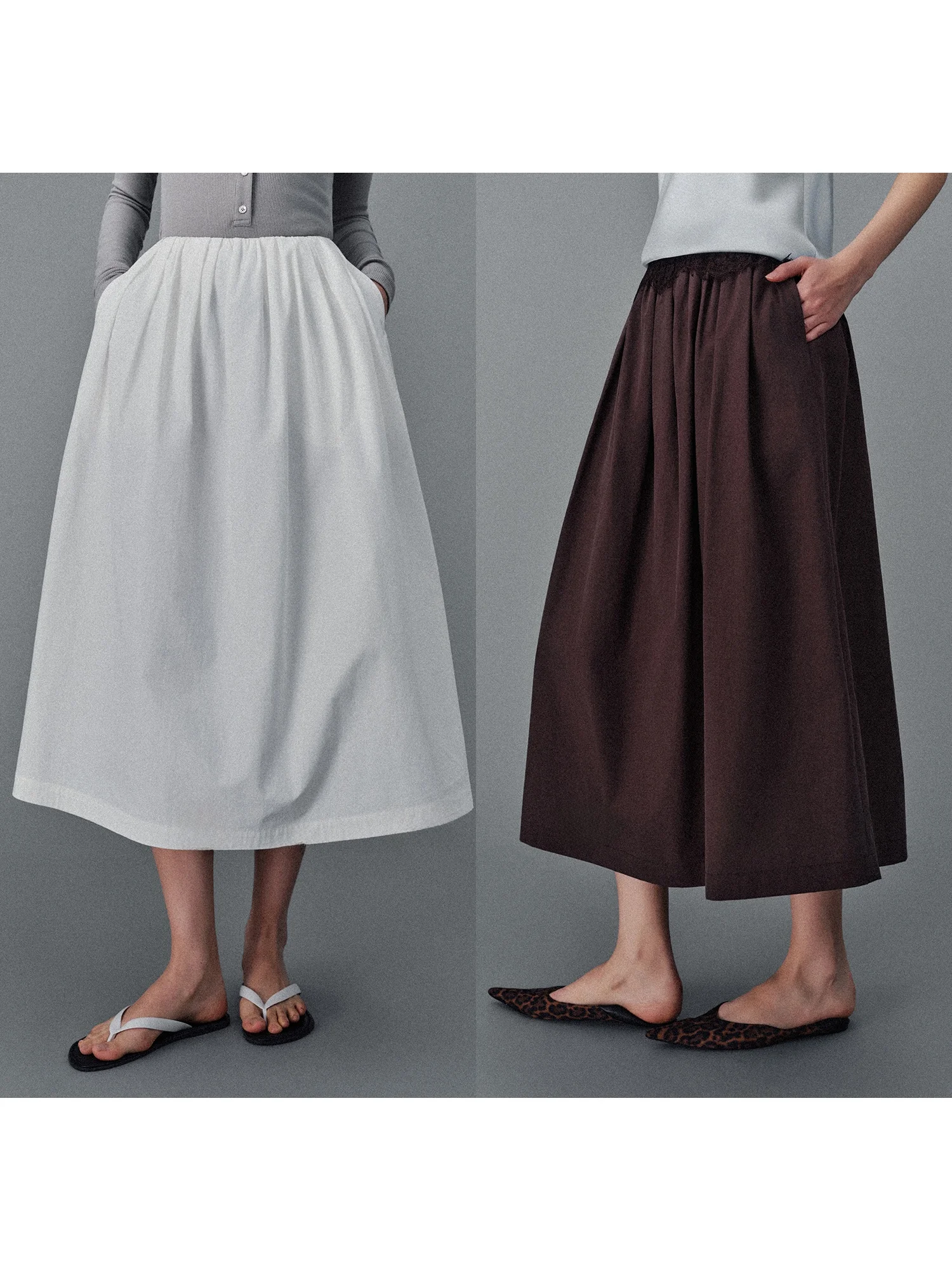 DMON Casual Daily Cotton Pleated A-Line Wide Hem Midi Skirt Women's mid Waist Cotton Fabric Spring Season
DMON Casual Daily Cotton Pleated A-Line Wide Hem Midi Skirt Women's mid Waist Cotton Fabric Spring Season