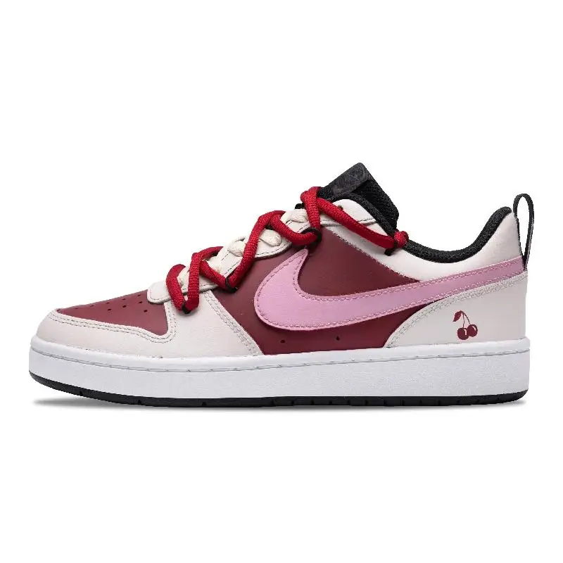 【Customize】Nike Court Borough Skateboarding Shoes Women's Low-top Pink Sneakers shoes BQ5448-115
【Customize】Nike Court Borough Skateboarding Shoes Women's Low-top Pink Sneakers shoes BQ5448-115