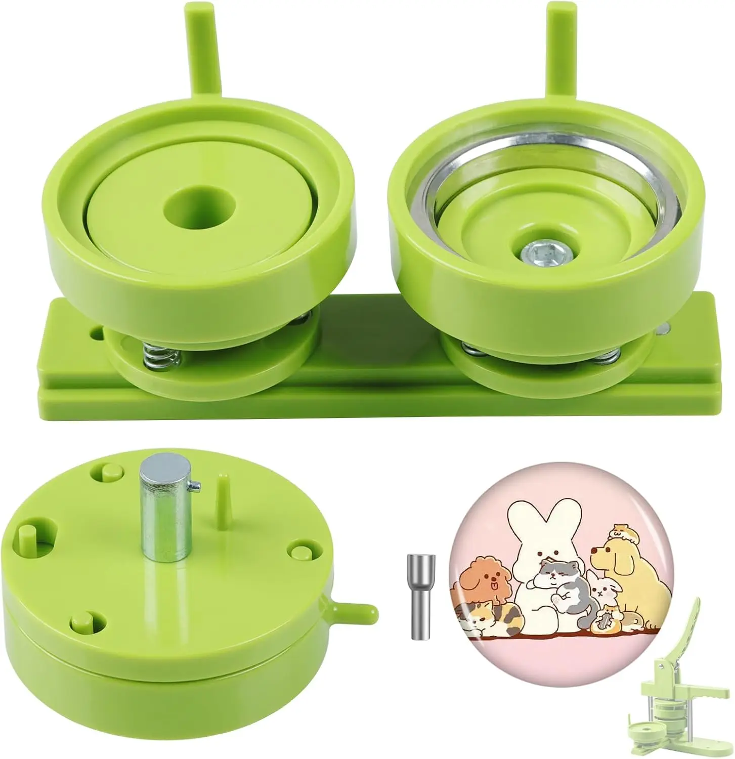 25/32/37/44/58/75mm Badge Maker Molds DIY Button Badge Maker Press Machine Interchangeable Die Mould Round Badge Punching Die
25/32/37/44/58/75mm Badge Maker Molds DIY Button Badge Maker Press Machine Interchangeable Die Mould Round Badge Punching Die