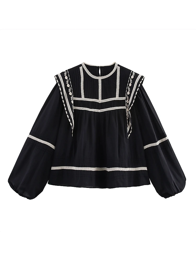 OUROPEAN ZTATION 2025 Spring New Woman's Chic Shirt Blouses Trendy Female Long Sleeve O-Collar Chiffon Blouse Thin Pullover Top
OUROPEAN ZTATION 2025 Spring New Woman's Chic Shirt Blouses Trendy Female Long Sleeve O-Collar Chiffon Blouse Thin Pullover Top