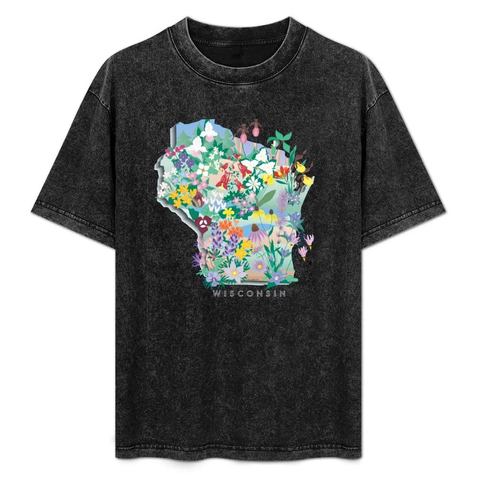 Wisconsin Wildflowers T-Shirt Simple Print Design T-Shirt
Wisconsin Wildflowers T-Shirt Simple Print Design T-Shirt