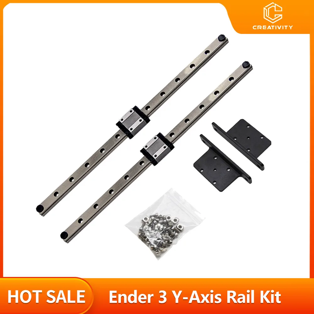 Ender3 Y-axis Linear Guide Upgrade MGN12H 300MM 3D Printer Part rail guide kit For Ender3/Ender3 Pro/Ender3 V2/Ender3 V3 SE
Ender3 Y-axis Linear Guide Upgrade MGN12H 300MM 3D Printer Part rail guide kit For Ender3/Ender3 Pro/Ender3 V2/Ender3 V3 SE