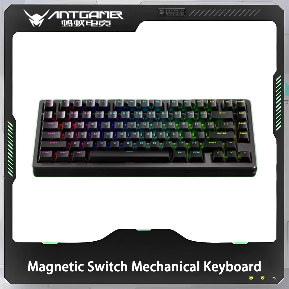 Магнитная клавиатура для геймеров ANTGAMER AGK75 из алюминиевого сплава, механическая клавиатура с тремя режимами, RGB прокладка, игровые аксессуары, подарок
Магнитная клавиатура для геймеров ANTGAMER AGK75 из алюминиевого сплава, механическая клавиатура с тремя режимами, RGB прокладка, игровые аксессуары, подарок