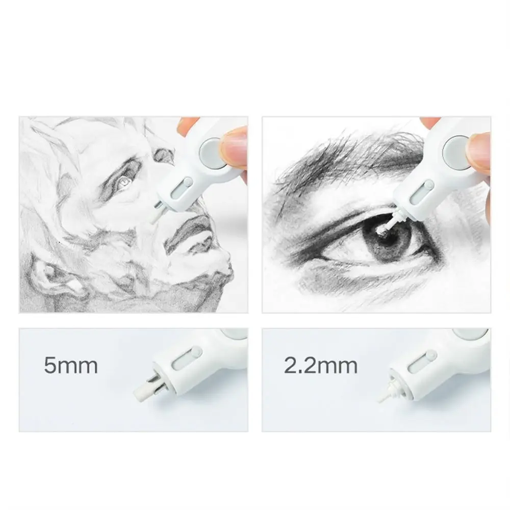 Less Rubber Debris Electric Eraser with Refills Leave No Mark Core Replacement Pencil Wiping Eraser‘ Labor-saving Traceless
Less Rubber Debris Electric Eraser with Refills Leave No Mark Core Replacement Pencil Wiping Eraser‘ Labor-saving Traceless
