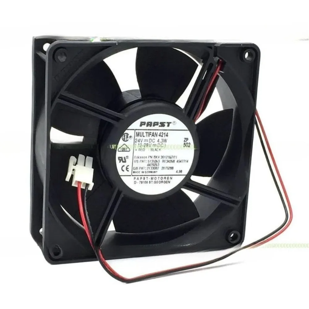 Для EBM Papst LZ 4214 Multifan 2-проводной осевой вентилятор 24 В 4,3 Вт 12-28 В 119x119x38 мм
Для EBM Papst LZ 4214 Multifan 2-проводной осевой вентилятор 24 В 4,3 Вт 12-28 В 119x119x38 мм