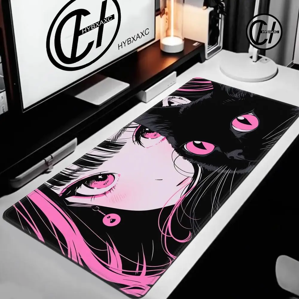 Xxl Mouse Pad 900x400 Kawaii Girls and Cat Anime Deskmat Pc Gaming Accessories Computer Offices Non-slip Mousepad Keyboard 
Xxl Mouse Pad 900x400 Kawaii Girls and Cat Anime Deskmat Pc Gaming Accessories Computer Offices Non-slip Mousepad Keyboard
