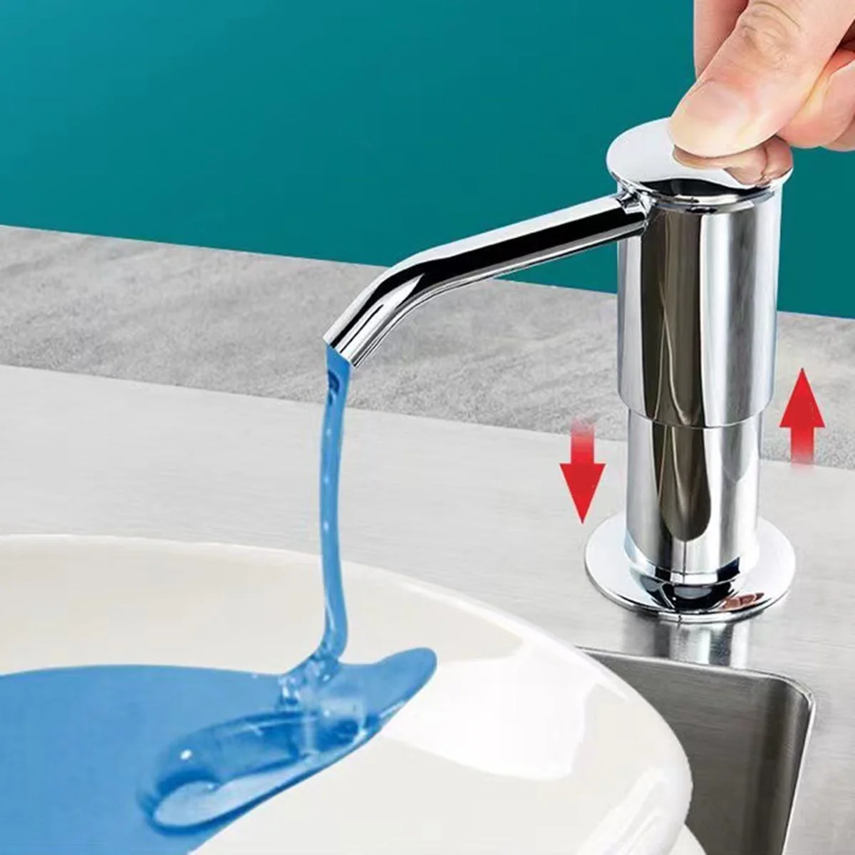 Upgraded Soap Dispenser for Kitchen Sink Brushed Nickel, Stainless Steel Countertop Pump, Built in Sink Soap DispenserT98C
Upgraded Soap Dispenser for Kitchen Sink Brushed Nickel, Stainless Steel Countertop Pump, Built in Sink Soap DispenserT98C