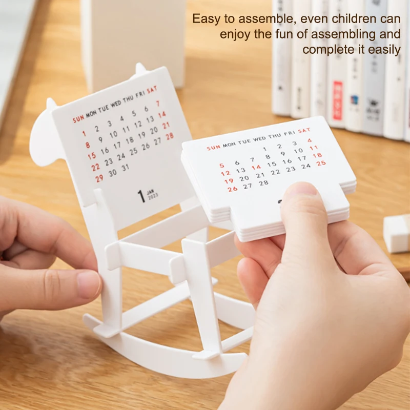 Creative DIY 2025 Mini Trojan Calendar Personality Flip Calendar Cartoon Toy Gift Desktop Ornaments Office Home Decoration
Creative DIY 2025 Mini Trojan Calendar Personality Flip Calendar Cartoon Toy Gift Desktop Ornaments Office Home Decoration