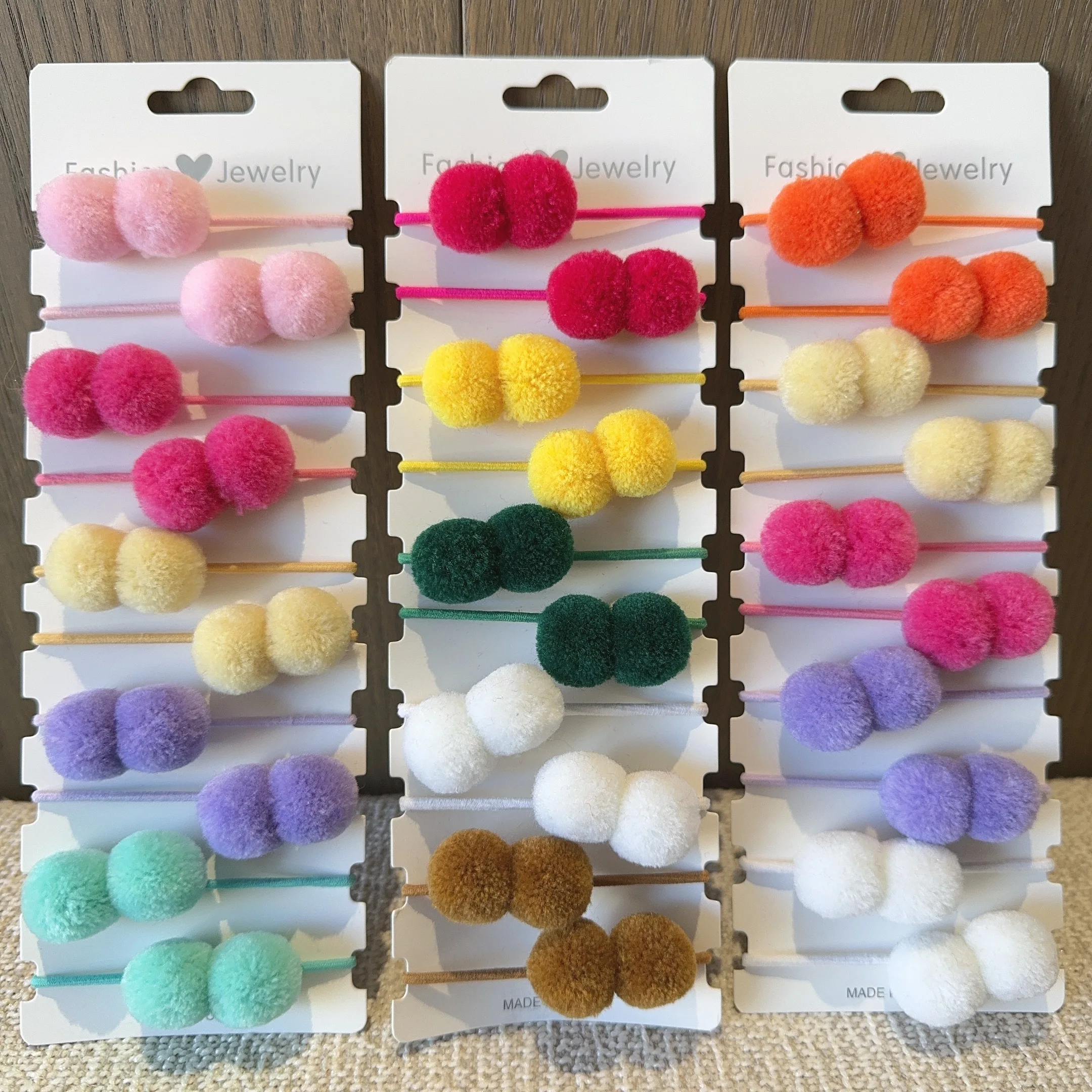 10Pcs/lot Girls Double Plush Ball Hair Ropes Set For Kids Solid Color Scrunchies Elastic Hair Bands Hair Accessories Wholesale
10Pcs/lot Girls Double Plush Ball Hair Ropes Set For Kids Solid Color Scrunchies Elastic Hair Bands Hair Accessories Wholesale