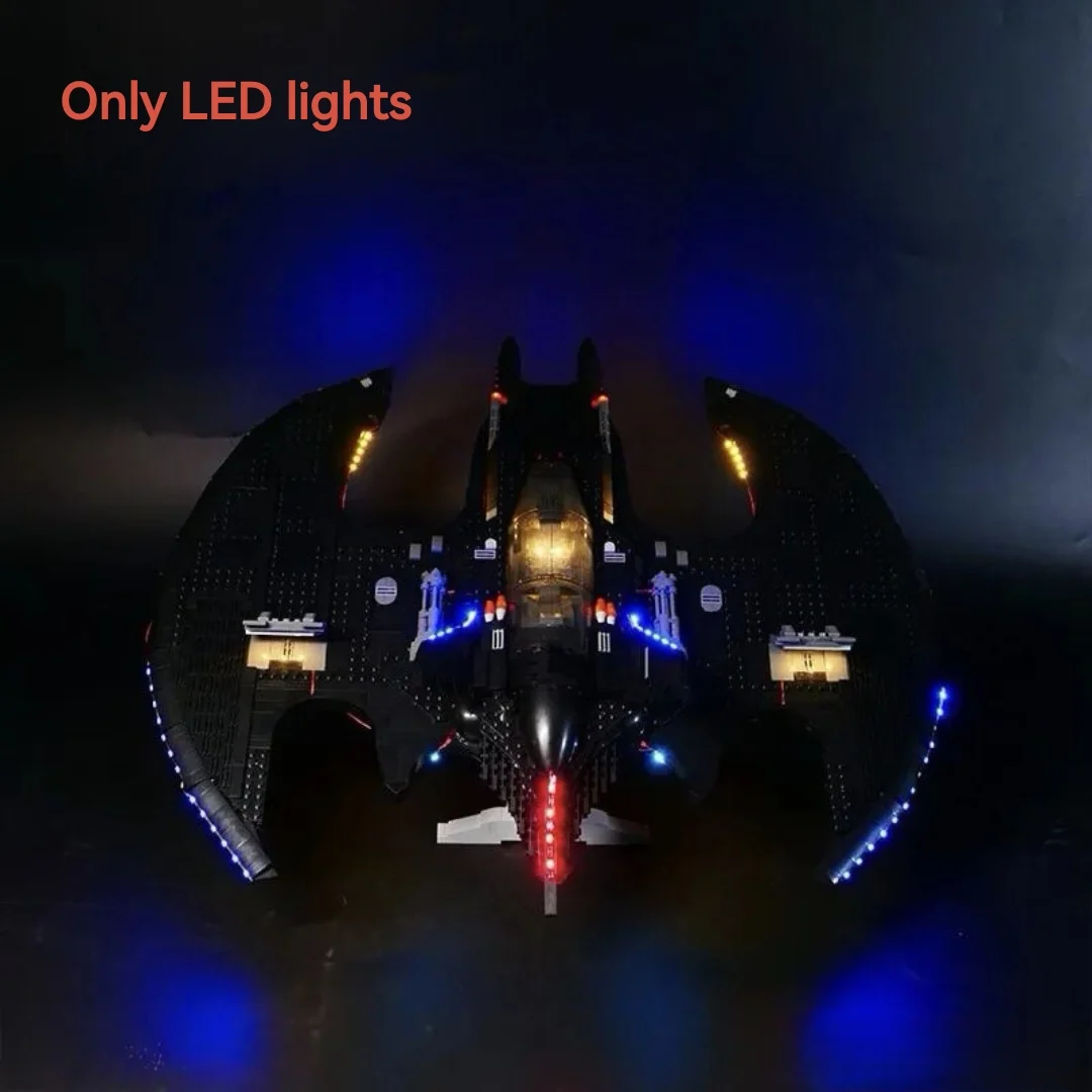 In Stock LED Light Kit For 1989 Batwing 76161 Building Blocks (Only LED ,No Model )
In Stock LED Light Kit For 1989 Batwing 76161 Building Blocks (Only LED ,No Model )