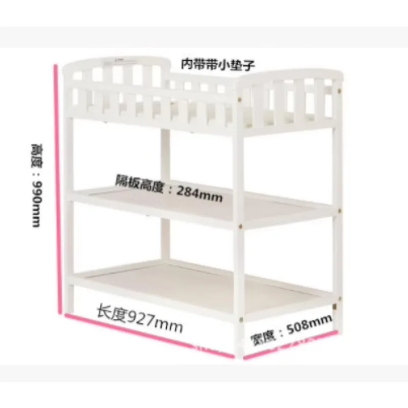 Multifunctional baby changing table, baby care table, bath table, rack, waterproof padded seat belt
Multifunctional baby changing table, baby care table, bath table, rack, waterproof padded seat belt